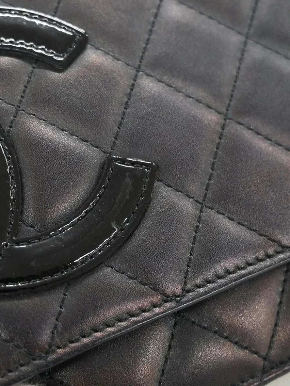 Chanel Calfskin Cambon Ligne WOC Wallet on Chain Shoulder Bag - Picture 6 of 13